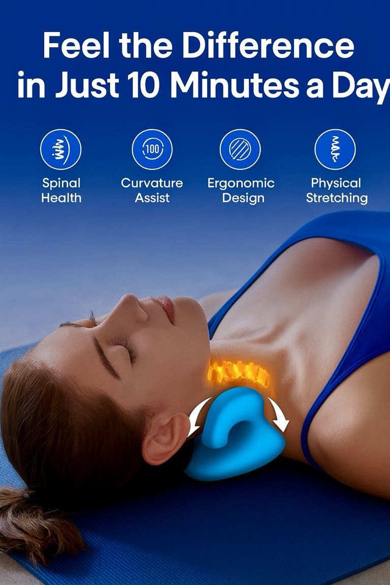 Cervical Neck Traction Pillow